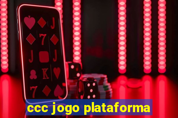 ccc jogo plataforma